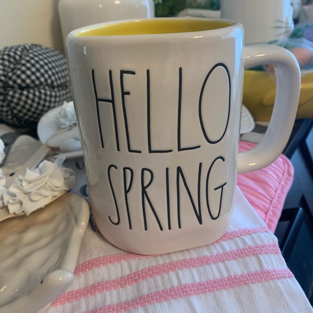 Rae Dunn Hello Spring Mug